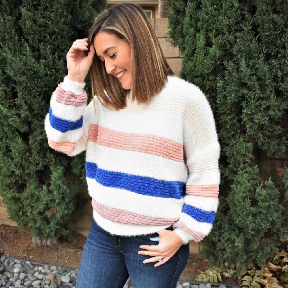 Color Block Sweater